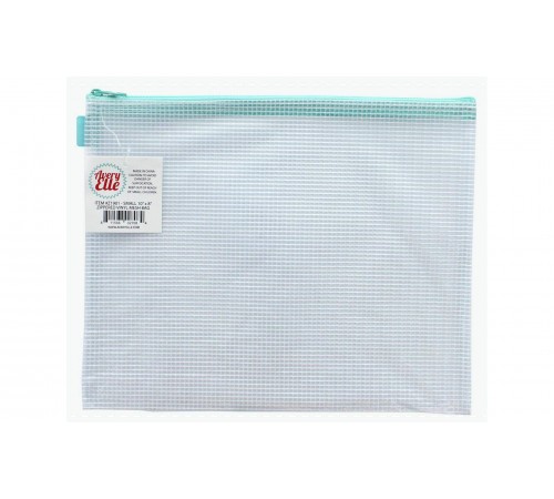Avery Elle - Mesh Storage Pouch - Small - turquoise